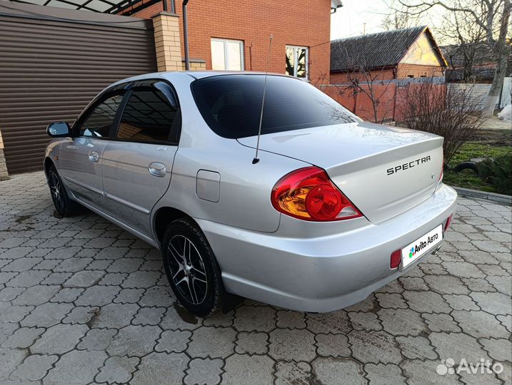 Kia Spectra 1.6 МТ, 2007, 198 000 км