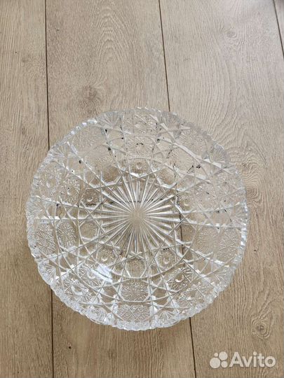 Салатник хрустальный большой