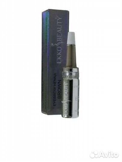 Хна для бровей ekko beauty