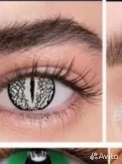 Линзы контактные цветные