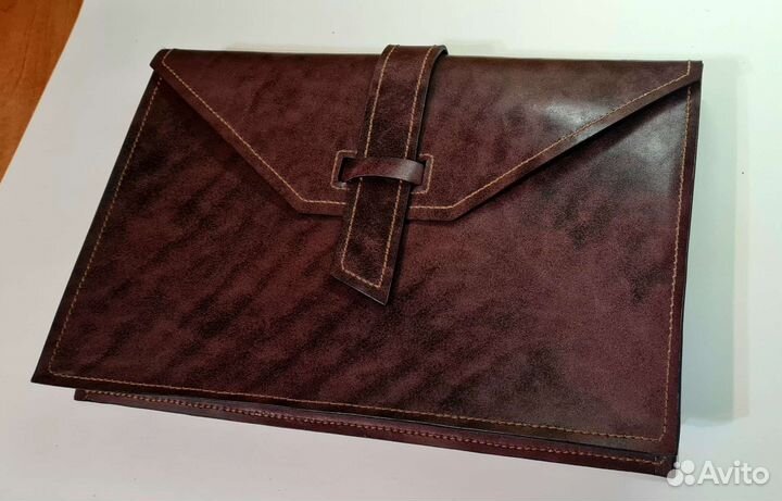 Папка для документов натуральная кожа