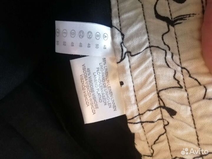 Шорты женские лен 50-52