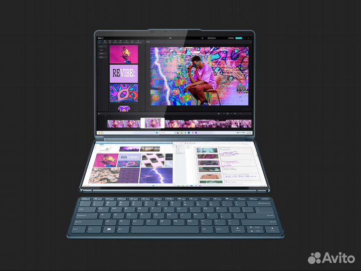 Yoga Book 9i 2024/2023 Ultra 7 155U, 32/16GB