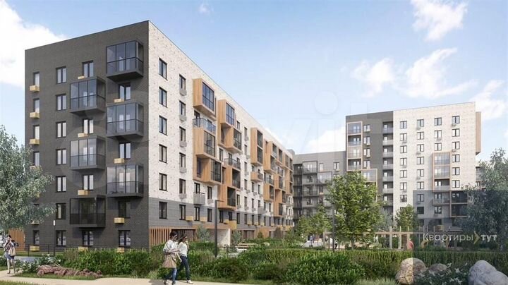 Квартира-студия, 44,9 м², 5/10 эт.