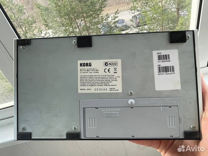 Гитарный процессор Korg AX3G с WOW педалью
