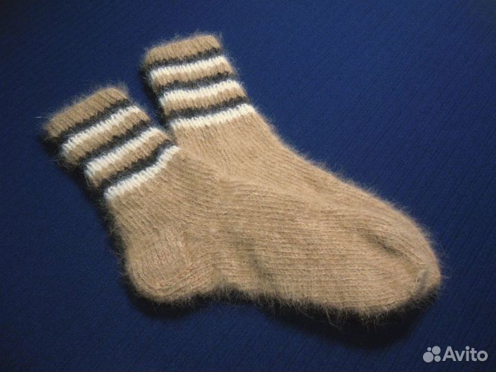 Носки женские из собачьей шерсти