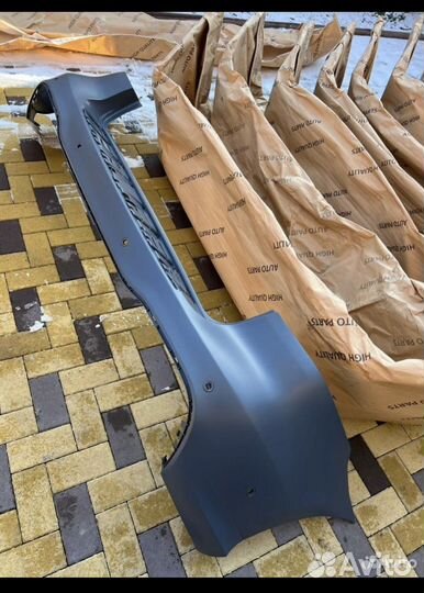 Бампер задний на mercedes GLE ML 166 amg 6.3