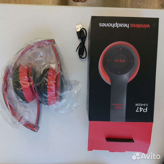 Беспроводные наушники полноразмерные P-47