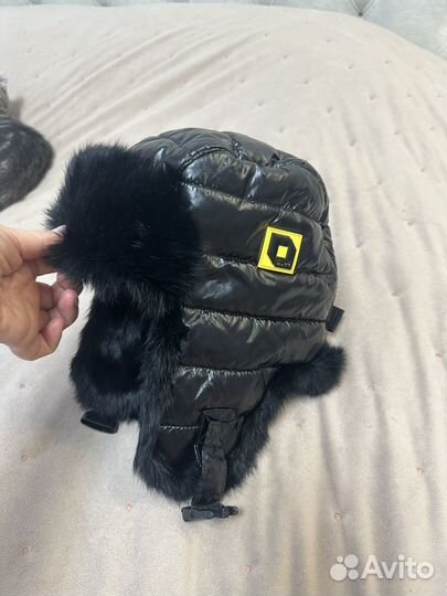 Шапка ушанка натуральный мех