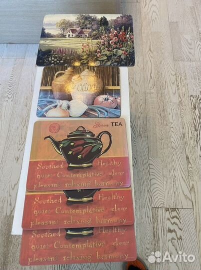 Пять пробковых подставок для дачи