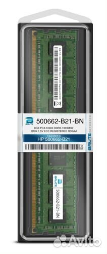 Серверная память HP 8Gb 1333 500662-B21