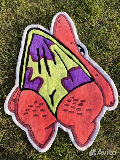 Тафтинговый ковер Патрик из спанч боба (в наличии)