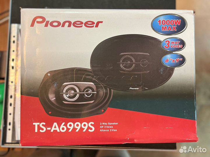 Динамики овалы pioneer 6 на 9