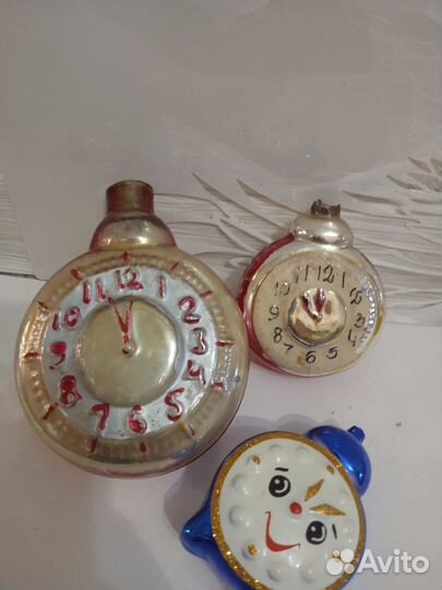 Елочные игрушки СССР