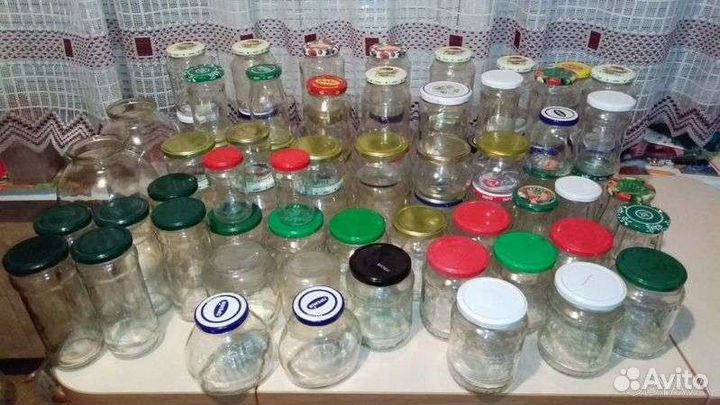 Банки стеклянные разные