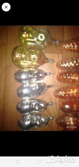 Елочные игрушки СССР