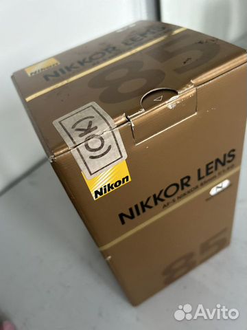 Nikon AF-S nikkor 85mm F/1.4G объявление продам