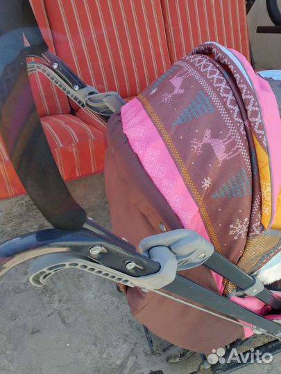 Детские санки коляска бу