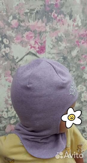 Шапка шлем для девочки новая