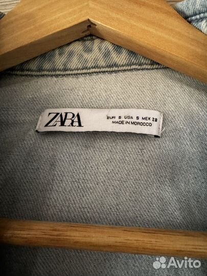 Джинсовая куртка zara