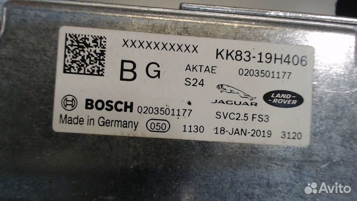 Камера переднего вида Land Rover Range Rover Velar