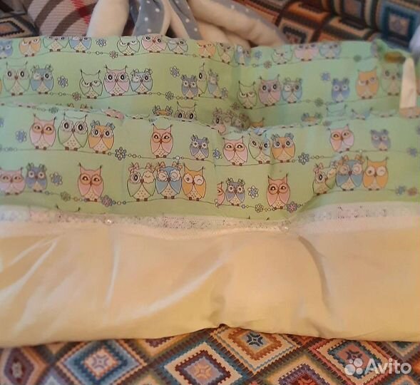 Бортики в детскую кроватку