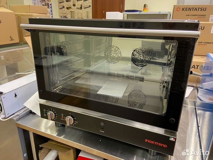 Печь конвекционная 60*40, пар, 4 ур. Италия