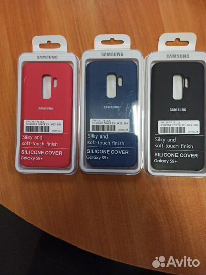 Чехлы на Samsung Galaxy S9+ Silicone Cover