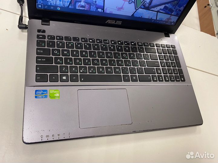 Asus 15.6 (Core i7/ SSD 256gb/ 4gb ram)