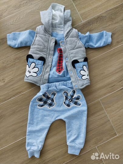 Костюм для мальчика 6-9 месяцев