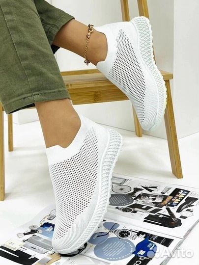 Слипоны женские