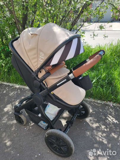 Коляска 2 в 1 mommer Happy Baby