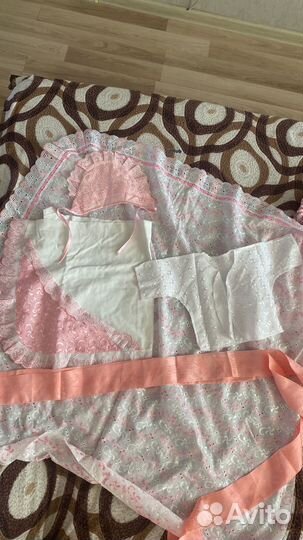 Конверт на выписку лето девочка