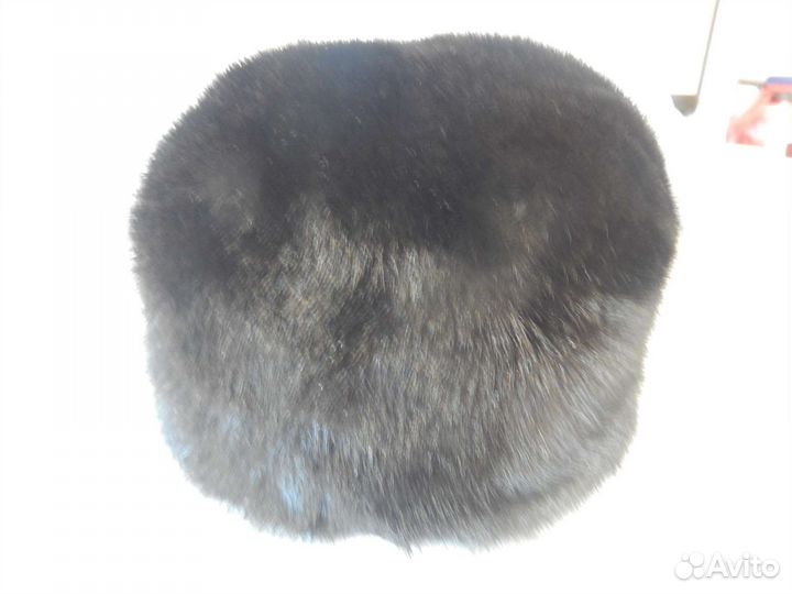 Шапка зимняя норковая женская