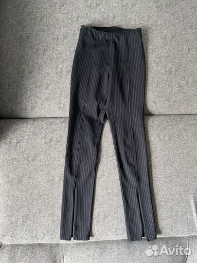 Брюки синие женские