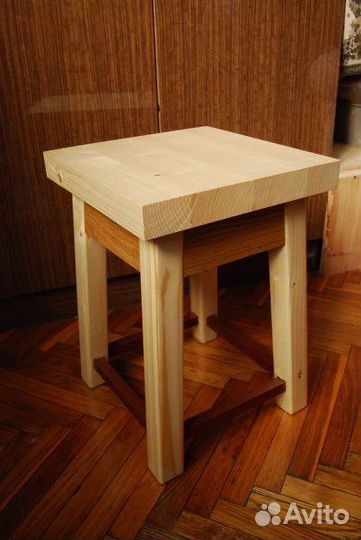 Табурет,полка, тумба от столярной мастерской