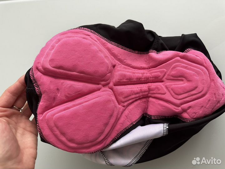 Велотрусы с памперсом и джерси размер 46-48