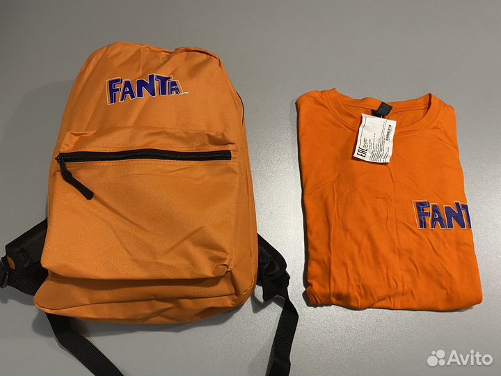 Новый Рюкзак + лонгслив Fanta