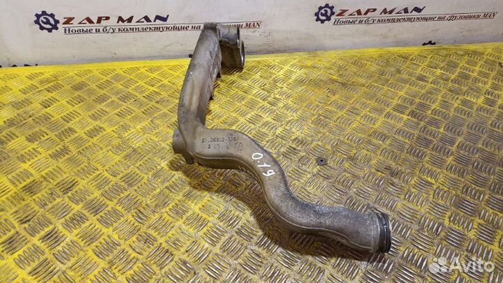 Патрубок водяной Man Tga Tgs Tgx