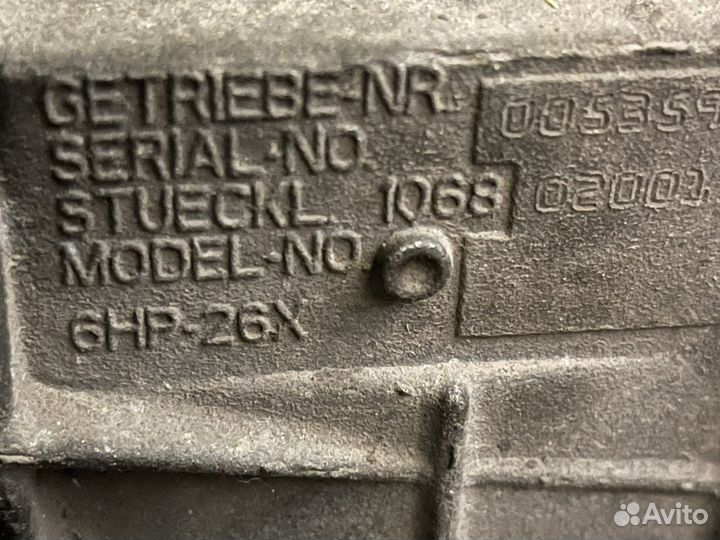 АКПП бмв х5 е53 3.0d 6hp26x