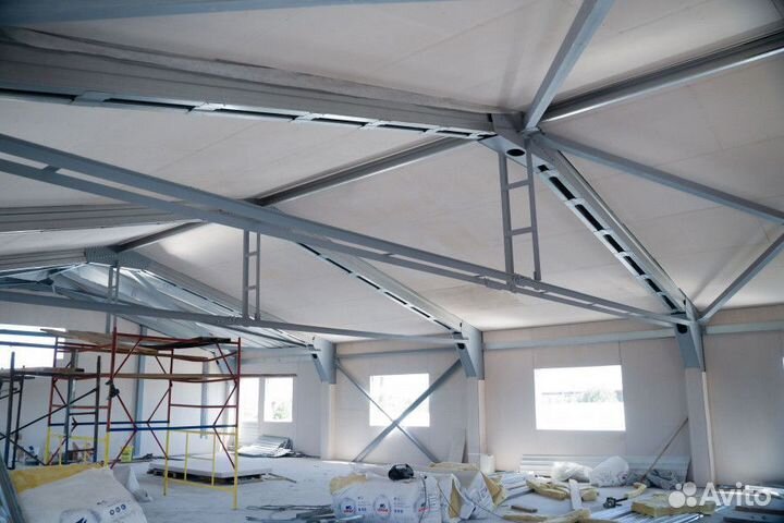 Ангары из лстк