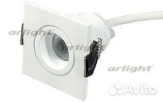 Встраиваемый светильник Arlight LTM-S46x46WH 3W W