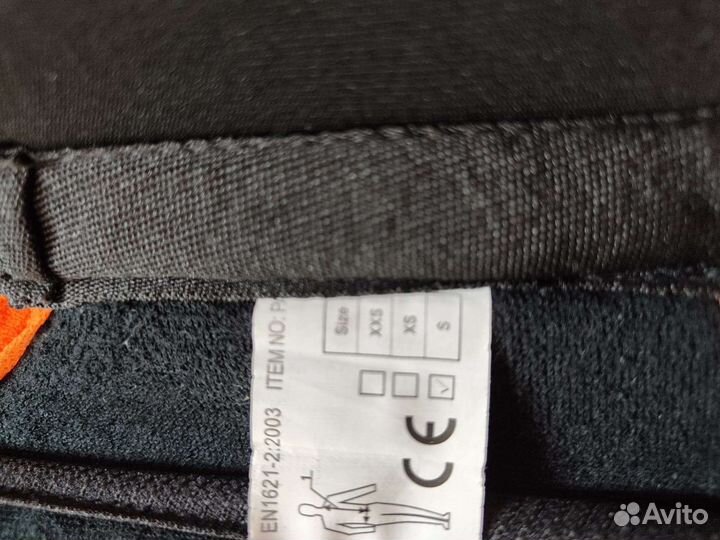 Защита спины горнолыжная детская