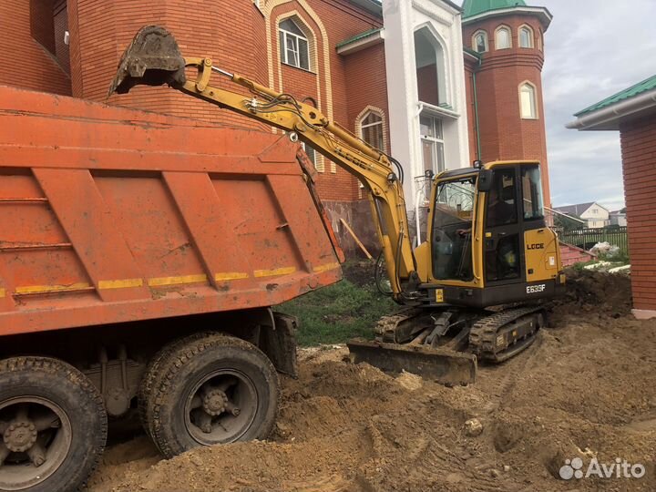 Услуги мини экскаватора