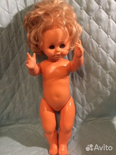 Кукла пупс гдр винтажная номерная