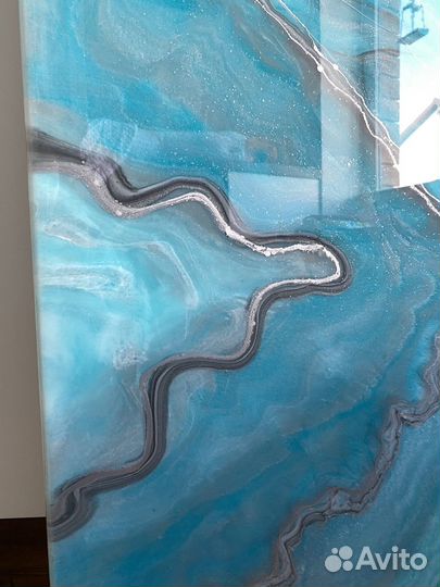 Картина из эпоксидной смолы на заказ