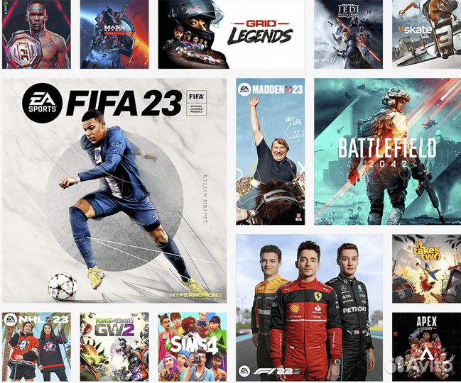 Подписка PS Plus Ea play