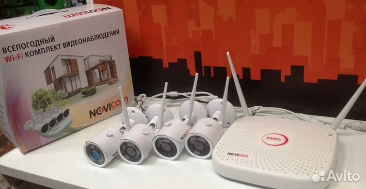 Комплекты видеонаблюдения для улицы и помещений