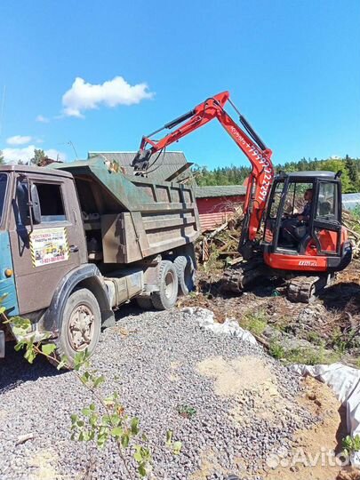 Доставка песка,щебня,земли,отсева