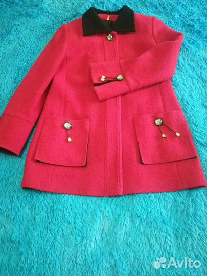 Драповое пальто